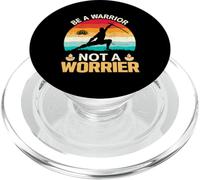 Be A Warrior Not A Worrier PopSockets PopGrip for MagSafe