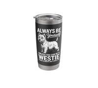Be A Westie Funny West Highland White Terrier Stainless Steel Insulated Tumbler