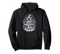 Be A Witch Sass Not A Princess Pullover Hoodie