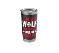 Be A Wolf in A World Full of Sheeps Stainless Steel Insulated Tumbler