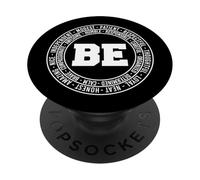 Be Amazing Humble Determined Calm Brave Nice Positive PopSockets Adhesive PopGrip