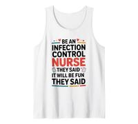 Be an Infection Control Nurse, Prevention Infection Nursing Tank Top