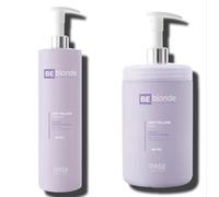 Be Blonde Anti Yellow Shampoo & Mask Duo 1000ml in Clear Be Blonde Clear