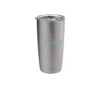 Be Bold and Fearless Typography Design Statement Stainless Steel Insulated Tumbler