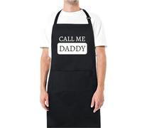 Be Buz Call Me Daddy Funny Aprons for men Printed Apron Gift for Her Chef Apron Kitchen Apron BBQ Apron Gift Baking Apron Father Day Gift