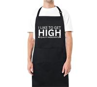 Be Buz I Like to Get Quality Ingredients Funny Aprons for men Printed Apron Gift for Her Chef Apron Kitchen Apron BBQ Apron Gift Baking Apron Father Day Gift