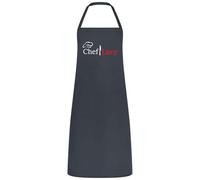 Be Buz Personalised Chef Apron Custom Printed Multicolor Kitchen Apron with Name Cooking Apron for Men and Women Gift for Chef Home Cook Birthday (Charcoal)