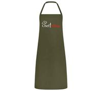 Be Buz Personalised Chef Apron Custom Printed Multicolor Kitchen Apron with Name Cooking Apron for Men and Women Gift for Chef Home Cook Birthday (Dark Olive)