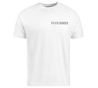 Be Buz Roman Numeral Date T-Shirt Custom Wedding Anniversary Tee Personalized Gift for Him, Her, Husband, Wife Matching Couple Shirt, Date Keepsake (UK, Alpha, M, Regular, Regular, White)