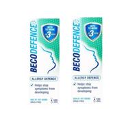 BE-C-O-D-E-F-E-N-C-E Allergy Defence Nasal Spray, Fast-Acting, Drug-Free Allergy Relief in 3 Minutes, Prevents Symptoms, Use at First Signs, Non-Drowsy Formula, 2X, 20ml