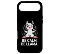 Be Calm Be Llama Meditation Yoga Case for iPhone Air