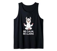 Be Calm Be Llama Meditation Yoga Tank Top