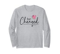 Be Changed Bible Verse Gift 2 Corinthians 5:17 Long Sleeve T-Shirt
