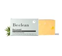 Be:Clean - Dog Shampoo Bar for Clean Skin, Glossy Coat, and Fresh Scent, Tested on Humans, Natural Grooming Care with Cleansing and Antibacterial Ingredients, Made in the UK - Be:Loved (110g)