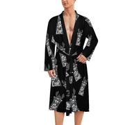 Be Cool Llamas Classic Bathrobe Loungewear Dressing Gown Womens Men Spa Hotel Sleep S
