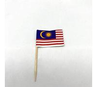 Be-Creative Malaysia Toothpicks Mini Flag Paper Cupcake Sticks Party Cocktail Catering Countries Deco
