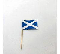 Be-Creative Scotland Toothpicks Mini Flag Paper Cupcake Sticks Party Cocktail Catering Countries Deco