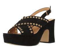 BE DIFFERENT BE YELLOW Women Sandals and Slippers Women SWAN Black 5.5 UK