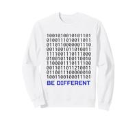 Be Different Binary Code Design | Nerd Coding Programmer IT Sweatshirt