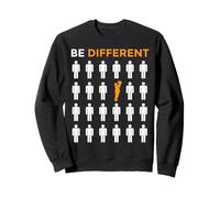 Be Different Cymbals Drummer Percussion Player Sweatshirt