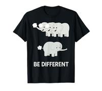 Be Different Funny Elephant - Unique Animal Humor T-Shirt