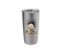 Be Different! Funny Weird Ostrich Rhea Bird Gift Stainless Steel Insulated Tumbler
