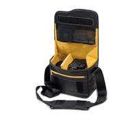 BE.EZ LE Reporter Photo Bag for Camera - Black/Saffron