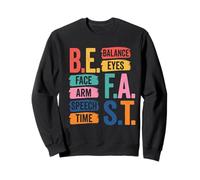 BE FAST Stroke Awareness ICU Nurse Neurologist Sweatshirt