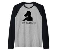 Be Fearless T Shirt Fearless Girl Raglan Baseball Tee