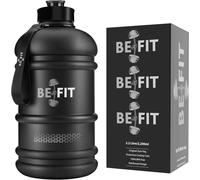 BE FIT Gym Water Bottle - 2.2 Litre safe BPA Free Leakproof Lightweight large -
