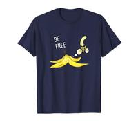Be Free Stripping Banana Strip Tease -Funny Vegan Vegetarian T-Shirt