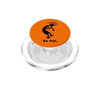 Be Fun Dancing Kokopelli Southwestern Native American Symbol PopSockets PopGrip for MagSafe