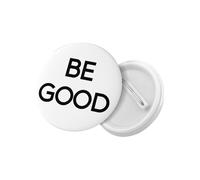 Be Good Pin Buttons Justice Good Pin Buttons Badge Brosche, Minimalist Metal Lapel Brooch Decor for Jacket Backpack Hat Personalized Social Justice Support Fashion Accessories