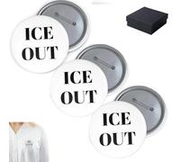 Be Good Pin Buttons Justice, Protest ICE Violence Pins Button, ICE Out for Good, Abolish Ic-e Pin Button Justice, Supports Kindness and Positive Mental Health, Inspirational (3A)