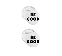 Be Good Pins For Women Man, Justice For Renee Good Abolish-ICE Pinback Round Inspirational Emotional Support Coworker Pin Badge for Jacket Backpack Hat, L, Zinc, no gemstone
