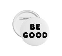 Be Good Pins For Women Man, Justice For Renee Good Abolish-ICE Pinback Round Inspirational Emotional Support Coworker Pin Badge for Jacket Backpack Hat, L, Zinc, no gemstone