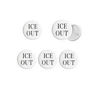 Be Good Pins For Women Man, Justice For Renee Good Abolish-ICE Pinback Round Inspirational Emotional Support Coworker Pin Badge for Jacket Backpack Hat, L, Zinc, no gemstone