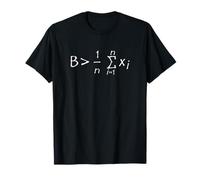 Be Greater Than Average Inspiring Maths Equation T-Shirt
