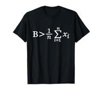 Be Greater Than Average Math Teacher Motivation T-Shirt