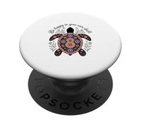 Be Happy In Your Own Shell Autism Awareness PopSockets Adhesive PopGrip