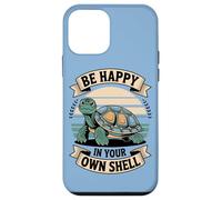Be Happy In Your Own Shell Turtle Autism Awareness Case for iPhone 12 mini