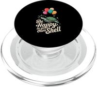 Be Happy In Your Own Shell Turtle Autism Awareness PopSockets PopGrip for MagSafe