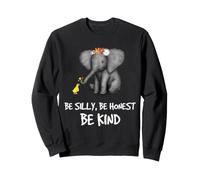 Be Honest Kind Elephant Lover Stuff Pachyderm Sweatshirt