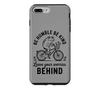 Be Humble Be Kind Leave Your Worries Behind Retro Frog Case for iPhone 7 Plus/8 Plus