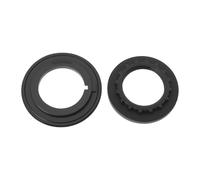 Be In Your Mind 1 Set M22S-R30 Adapter Ring Kit Fixed Ring Nut Reduction Kit 30mm to 22mm Hole Reducer for M22 Buttons Industrial Control Systems