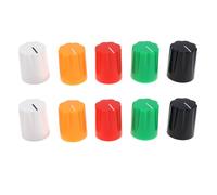 Be In Your Mind 10Pcs 1900H Style 6.35mm Potentiometer Knobs Suitable for Guitar Pedal