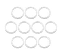Be In Your Mind 10PCS Bicycle Chainring Bolt Spacers Washer Aluminum Alloy Double Ring to Single Gasket for Bike Headset Chainwheel Chainring 2mm Thickness 10mm Inner Diameter