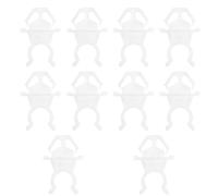 Be In Your Mind 10Pcs Bonnet Stay Holder Clips Replacement Compatible with Honda Civic Accord Hood Prop Retaining Clip Car Accessories Plastic