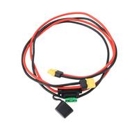 Be In Your Mind 12AWG XT60 Extension Cable XT60 Male to Female Connector Cable with 30A Fuse for Electric Bikes Drone Model Planes Model Cars Lipo Battery Charger, 1M/3.2Ft