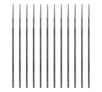 Be In Your Mind 12Pcs Round Chainsaw File Steel Chain Saw File Sharpener Accessories for Chain Pitch 3/8 Chainsaw Sharpening File 5.2mmx200mm Silver